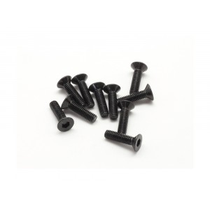 SWORKz ocelový Inbusový šroub s zápustnou hlavou, M2,6x10mm, 10 ks.