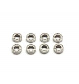 SWORKz kuličkové ložiska s kovovou prachovkou 6x12x4mm, 8 ks.