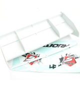 SWORKz 1/8 Off Road FORMULE RACE 2.0 zadní spojler, bílý, 1 ks.