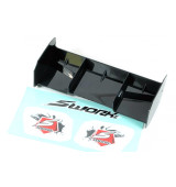 SWORKz 1/8 Off Road PRO Race zadní křídlo, černé, 1 ks.