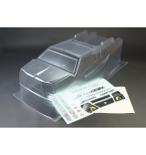 SWORKZ 1/8 Off Road RHINOCERO III Speed čirá lexanová karoserie, 1 ks.