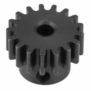 SWORKz ocelový motorvý pastorek 16 zubů, Modul M1.0 , 5mm motorová hřídel