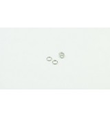 SWORKz distanční hlíníkové ložiska 5x7x1mm, 4 ks.