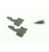 SWORKz uhlíková vzpěra spodní předního ramena, 2,0mm, včetně šroubů, 2 ks.