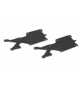SWORKz uhlíková vzpěra spodní zadního ramena, ABS, 2,0mm, včetně šroubů, 2 ks.