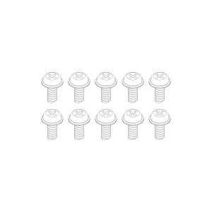 Turbo Racing Šroubky M1,7 x 3 mm 10 ks