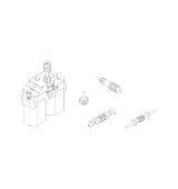 Turbo Racing Upgrade kovový set převodů C50