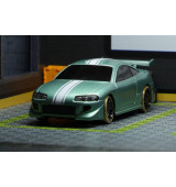 1/76 C62 DRIFT RC Car RTR (zelená s pruhem)