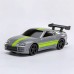 Turbo Racing 1/76 On-Road SPORT RC Car RTR (šedá s žlutým pruhem)