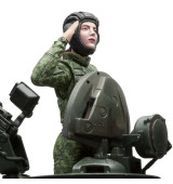 1/16 stavebnice figurky ruské velitelky tanku