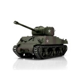TORRO tank PRO 1/16 RC M4A3 Sherman 76mm maskovací kamufláž - infra IR - Servo