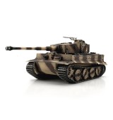 TORRO tank PRO 1/16 RC Tiger I pozdní verze pouštní kamufláž - infra IR - kouř z hlavně