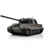 TORRO tank PRO 1/16 RC Jagdtiger šedá kamufláž - infra IR - kouř z hlavně