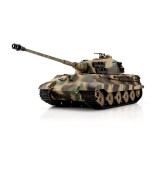 TORRO tank 1/16 RC Königstiger Henschel vícebarevná kamufláž - BB Airsoft+IR
