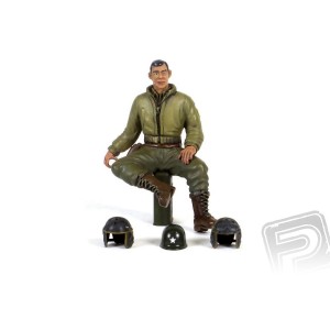 1/16 stojící figurka poručíka G.Clarka Sitting