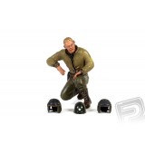 1/16 klečící figurka seržanta B.Greena Keeling