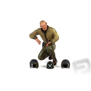 1/16 klečící figurka seržanta B.Greena Keeling