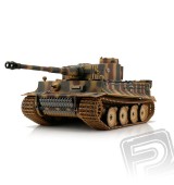 TORRO tank 1/16 RC Tiger I Early Vers. kamufláž - infra