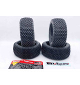 TPRO 1/8 OffRoad Racing guma MEGABLOCK Competition Long-Wear Soft T3 směs 4 ks.