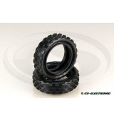 Schumacher 1/10 STAGGER RIB - směs žlutá/yellow - přední (2wd)