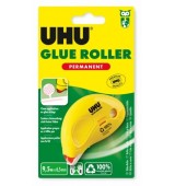 UHU Dry & Clean roller permanent 6,5mm x 8,5m