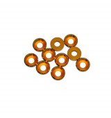 4 mm.alu podložky zlaté (10 ks.)