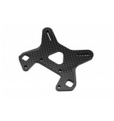 Ultimate Mugen MBX-8R uhlíkový držák/parohy předních olejových tlumičů, 4mm, 1 ks