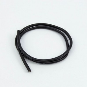 Silikonový kabel 2,0qmm, 14AWG, 0,5metr, černý