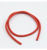 Silikonový kabel 3,3qmm, 12AWG, 0,5metr, červený