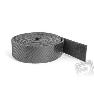 Suchý zip oboustranný 2M x 20mm - černý