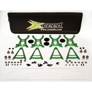 XCEED - SET UP sada ALU pro 1/10 TC podvozky