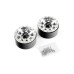 1.9 Aluminum CNC 8 Spoke Beadlock, 2ks Stříbrné