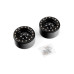 1.9 Aluminum CNC 5 Spoke Beadlock, 2ks Černé