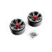 2.2 Aluminum CNC 6 Spoke Beadlock Wheel 2ks, Černé
