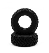 Pneu 1.0" Rock medium soft micro s vložkou, 2ks pro Axial SCX24
