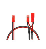 Paralelní Y-kabel BEC JST ( 1x samec , 2x samice )