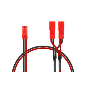 Y-kabel BEC JST ( 2x samec , 1x samice ), 20cm
