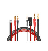 Nabíjecí kabel 3v1 ( 4mm, 5mm, RX konektor )