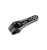 25T Hliníková páka serva 17mm a 20mm černá pro SRT, Futaba, Savox