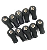 Plastový kulový čep M4, 3mm, 10 kusů